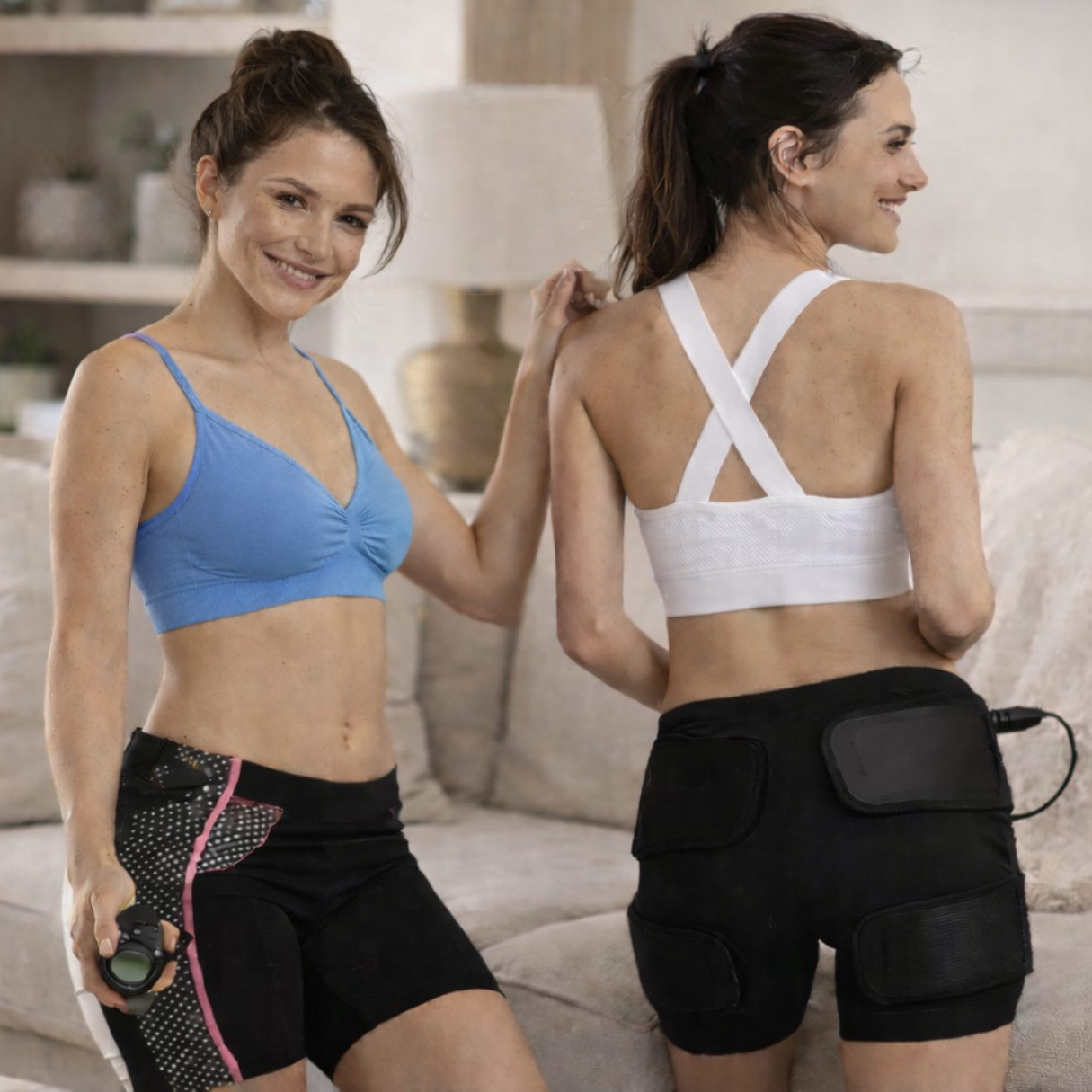 Pre-Order Abs7 Abdominal Toning Belt & Bottom Toner Women Bundle ( includes controller)