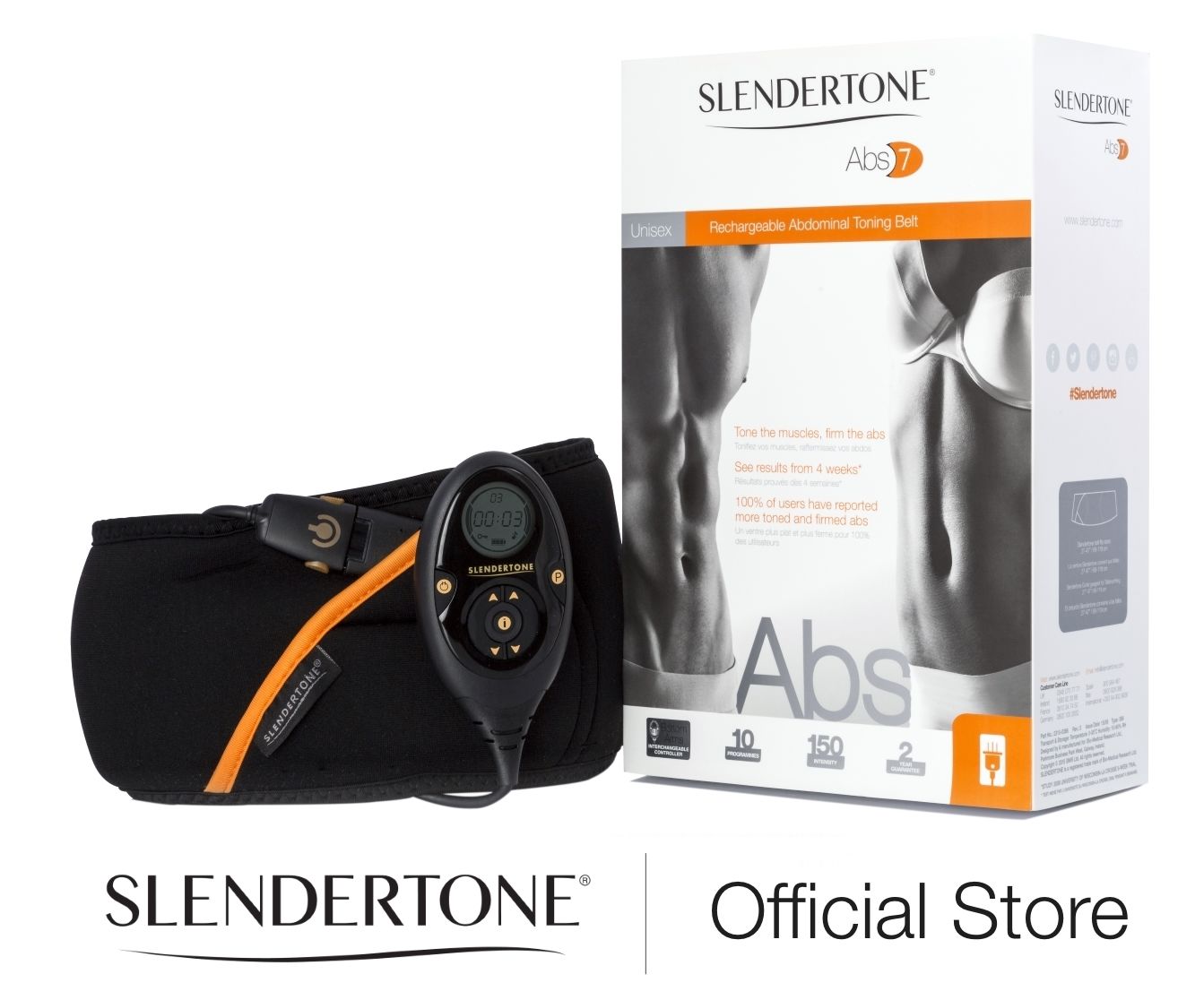 Abs7 Toning Belt & Arms Toner Men Bundle